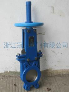 手動刀閘閥操作輕便靈活,很方便的哦！